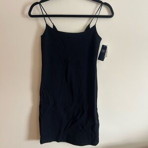 Abercrombie & Fitch Black Ribbed Dress